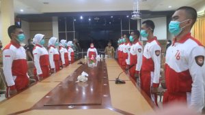 Pemda Terima Paskibraka Pohuwato 2021