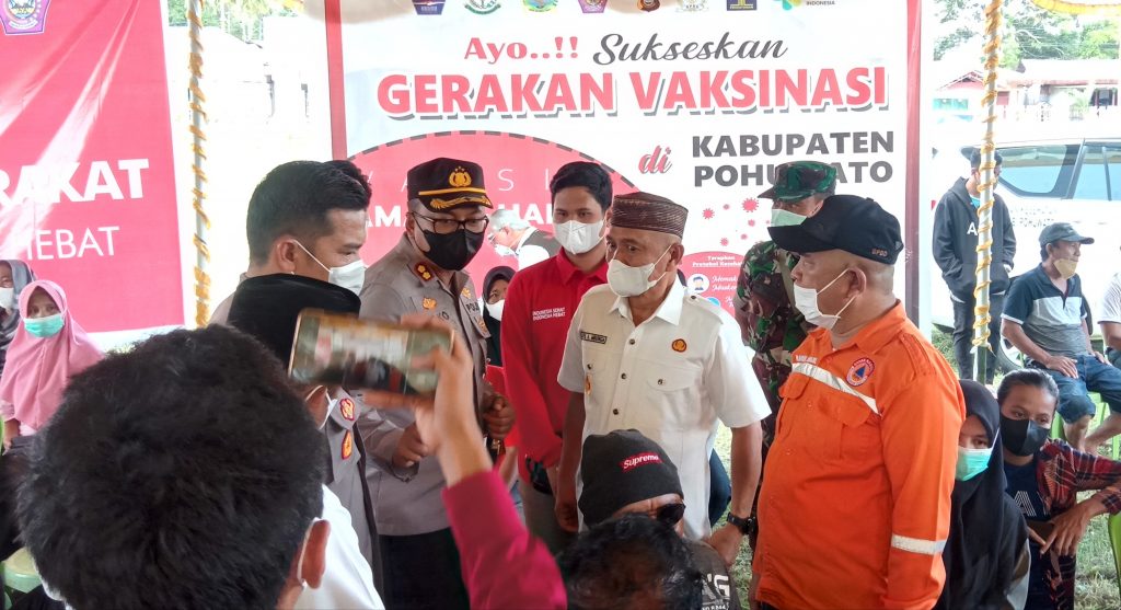BINDA Gorontalo Bantu Pemda Pohuwato Genjot Capaian Vaksinasi