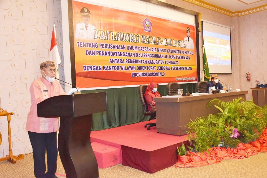 Pemda Pohuwato Bahas Perubahan Status PDAM Jadi Perumda