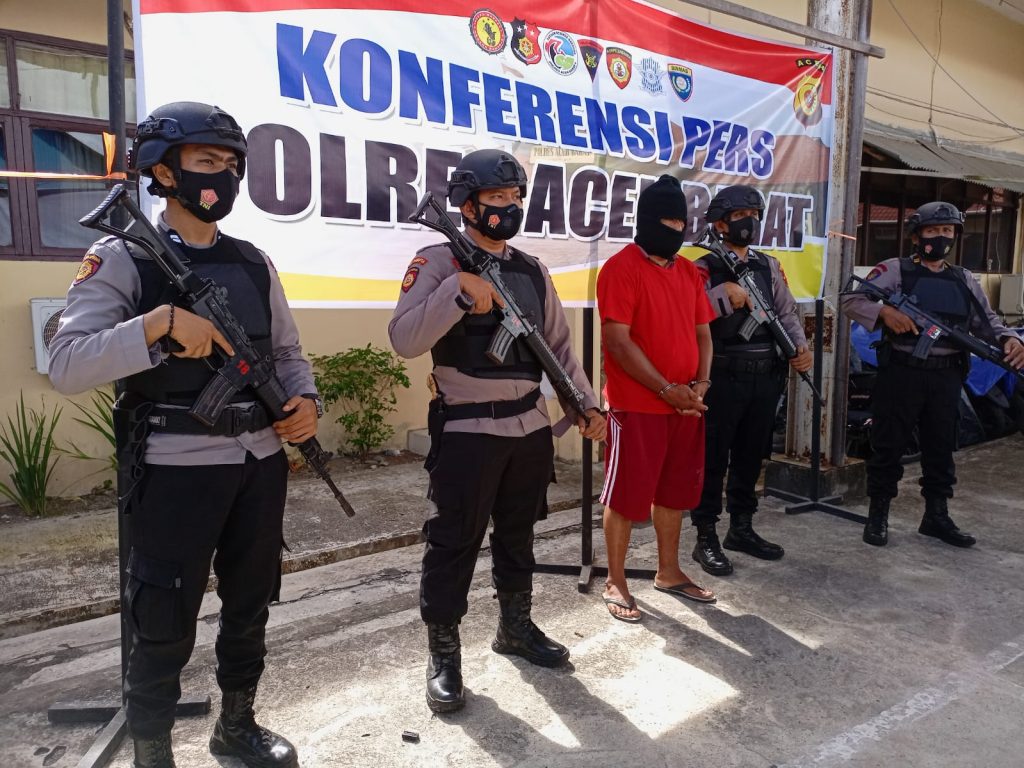 Pelaku Pembunuhan Guru SMK di Aceh Barat Berhasil Dibekuk Polisi