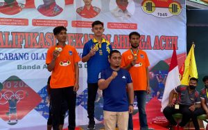 Cabor Angkat Besi Aceh Besar Raih Juara Umum Pra Kualifikasi PORA 2021