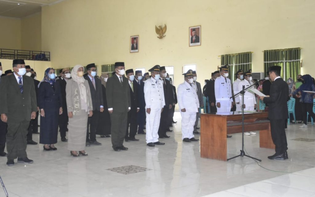 Bupati Gorontalo Kembali Lakukan Rotasi  Pejabat Pemkab Gorontalo