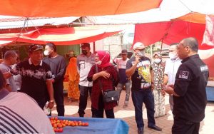 DPRD Kabgor Menilai Pengaturan Lapak Pedagang Pasar Kayubulan Belum Maksimal
