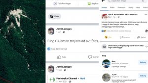 Beredar di Medsos, Cagar Alam Langge Dengilo Diduga Mulai Dibabat Alat Berat