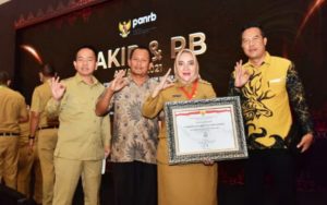 Pemkab Mura Terima Predikat Sangat Baik SAKIP dan RB Award 2021