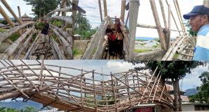 Warga Harap Jembatan Bambu di Kelurahan Tenilo Mendapat Perhatian Pemkab Gorontalo