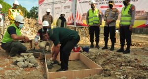 Hadiri Pembangunan Rusun Polres Gorontalo, Syam : Semoga Jadi Hunian yang Nyaman