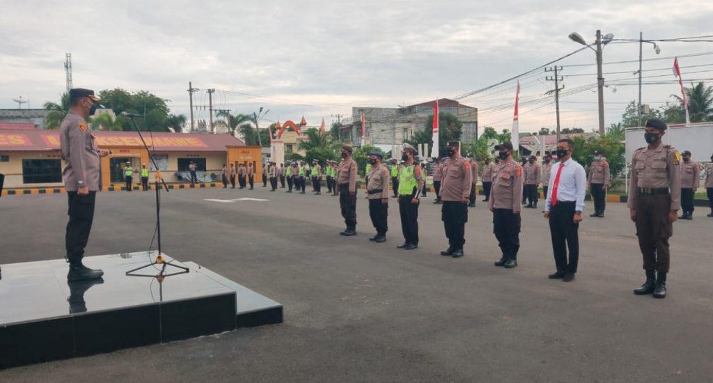 Jelang Pindah Tugas, Ini Pesan Kapolres Lhokseumawe Kepada Anggotanya