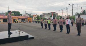 Jelang Pindah Tugas, Ini Pesan Kapolres Lhokseumawe Kepada Anggotanya