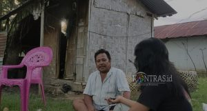 Cerita Penggali Pasir di Telaga Biru Soal Janji Rachmat Gobel