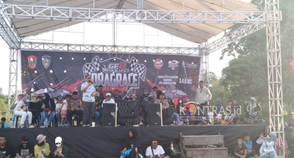 Bupati Thoriq Buka GE8 Squad Drag Race Open Tournament