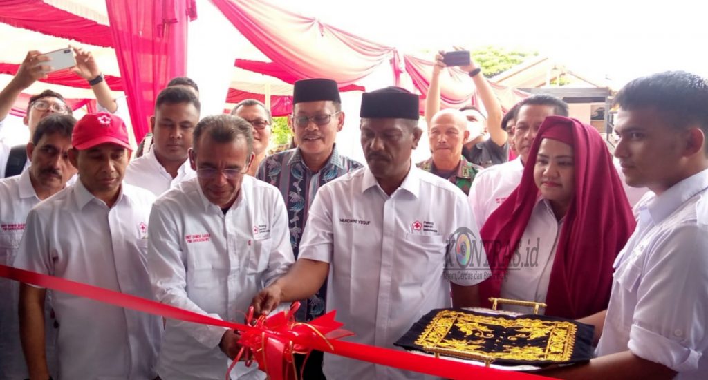 Wali Kota Lhokseumawe Resmikan Gedung Unit Donor Darah