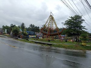 Terpaksa Terima Dana Pengelolah Pasar Malam, Camat Paguat Berdalih DLH Tak Serius Rawat Taman Paguat