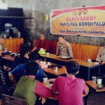 Kapolres Gorontalo bersama Insan Pers