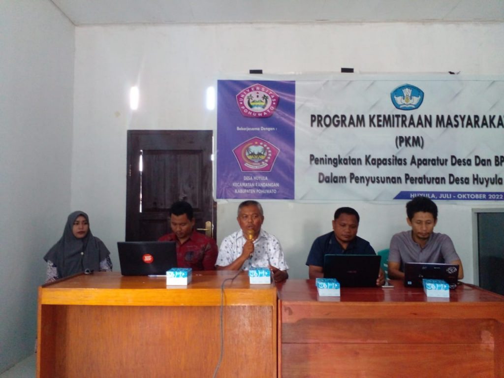 Teken MOU, Pemdes Huyula Dan Universitas Pohuwato (Unipo) Bahas Ini