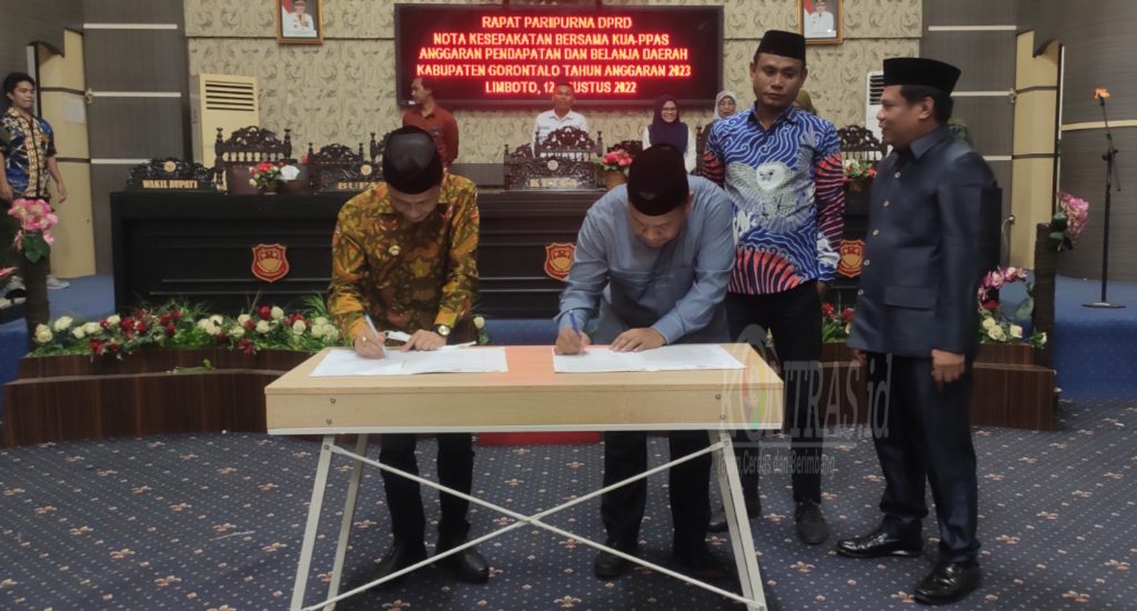 DPRD Kabupaten Gorontalo Paripurnakan Rancangan KUA PPAS 2023