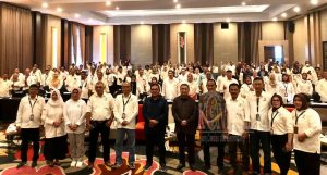 Buka Mubes IKA SMP 2 Gorontalo, Marten Harap Dapat Bersinergi Bersama Pemerintah