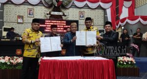 Diparipurnakan, DPRD dan Pemkab Gorontalo Sepakati Ranperda APBD 2023