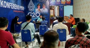 Bangun Sinergitas, Kominfo Kabupaten Gorontalo Rapat Bersama Pimpinan Media
