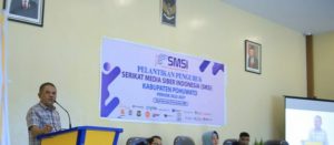 Hadiri Pelantikan SMSI Pohuwato, Ini Yang disampaikan Nasir Giasi