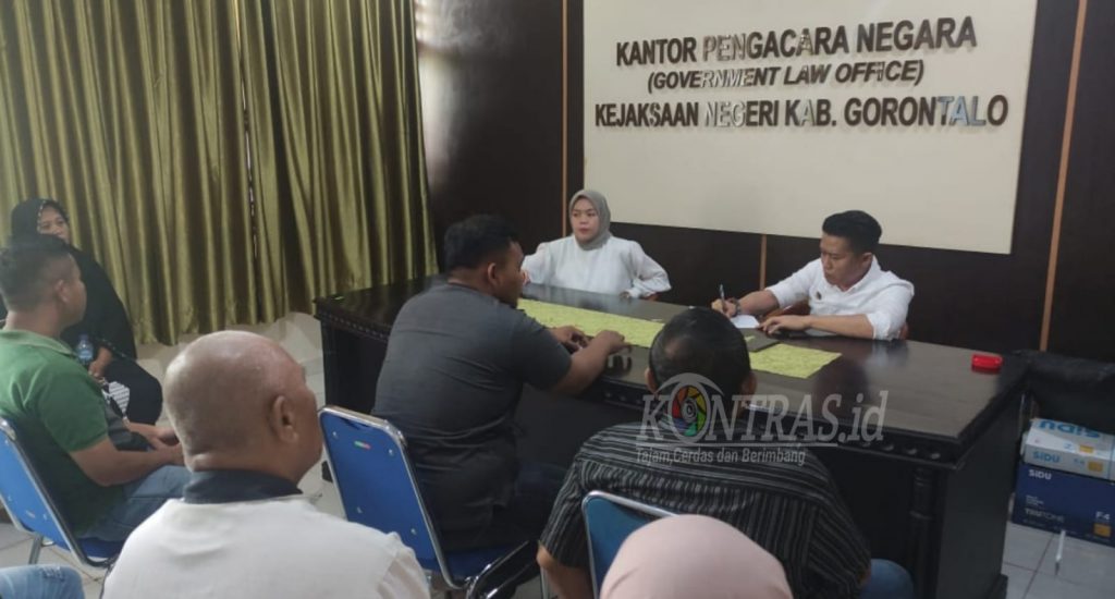 Polemik Proyek Kanal Tapodu, Warga Tualango Datangi Kejari Kabupaten Gorontalo