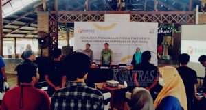 Sukseskan Pemilu, Bawaslu Kabupaten Gorontalo Gelar Sosialisasi Bersama Media dan Organisasi Pemuda