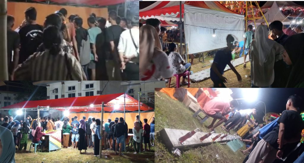 Arena Judi Berkedok Ketangkasan di Blok Plan Gorut Diduga Tak Berizin