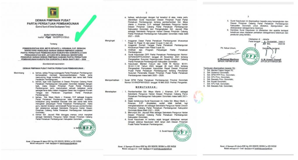 Surat Pemecatannya dari Sekertaris DPC PPP Beredar, Meys Kiraman: Konfirmasi ke Ketua DPC