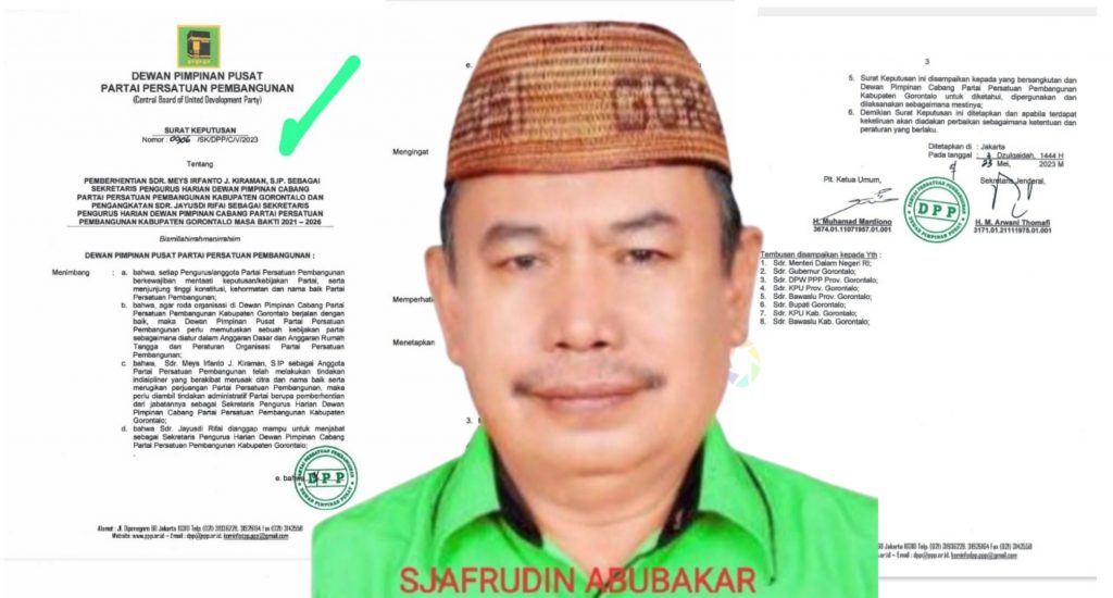 Benarkan Surat Pemecatan Meys Kiraman, Sjafrudin: Hanya Sebagai Sekertaris DPC PPP