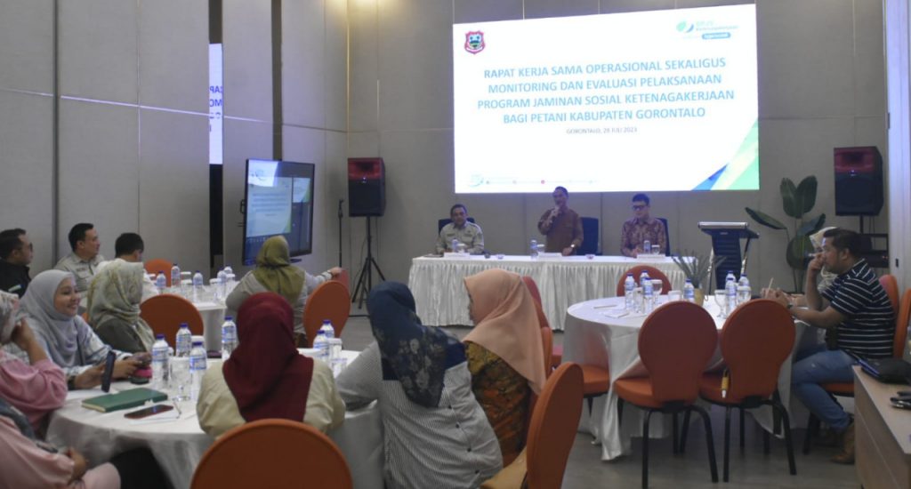 10 Ribu Petani di Kabupaten Gorontalo Terdaftar BPJS Ketenagakerjaan
