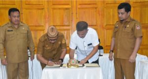 Jalin Kerjasama, Pemkab Gorontalo Teken MOU dengan Apernas Provinsi