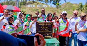 Nelson: Pencanangan Taman Kelapa Dunia di Kabupaten Gorontalo Bukan Sekedar Simbol, Tapi..