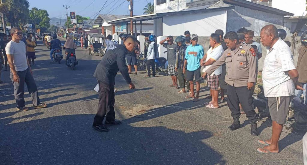 2 Pengendara Sepeda Motor Meninggal Dunia Usai Tabrakan Maut di Kota Gorontalo
