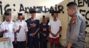 Asyik Ngelem, 5 Pelajar di Gorontalo Diamankan Polisi