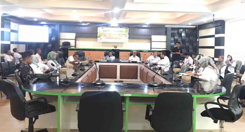 Jaga Stabilitas Harga dan Pasokan Pangan, Pemkab Gorontalo Gelar Rakor dengan Bulog