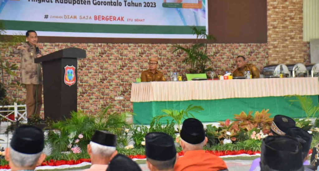 Buka Sosialisasi Program Posyandu, Bupati Gorontalo: Ujung Tombak Pelayanan Kesehatan