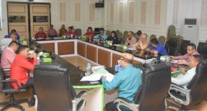 Sekda Kabupaten Gorontalo Pimpin Rapat Evaluasi Proyek Infrastruktur Tahun 2023