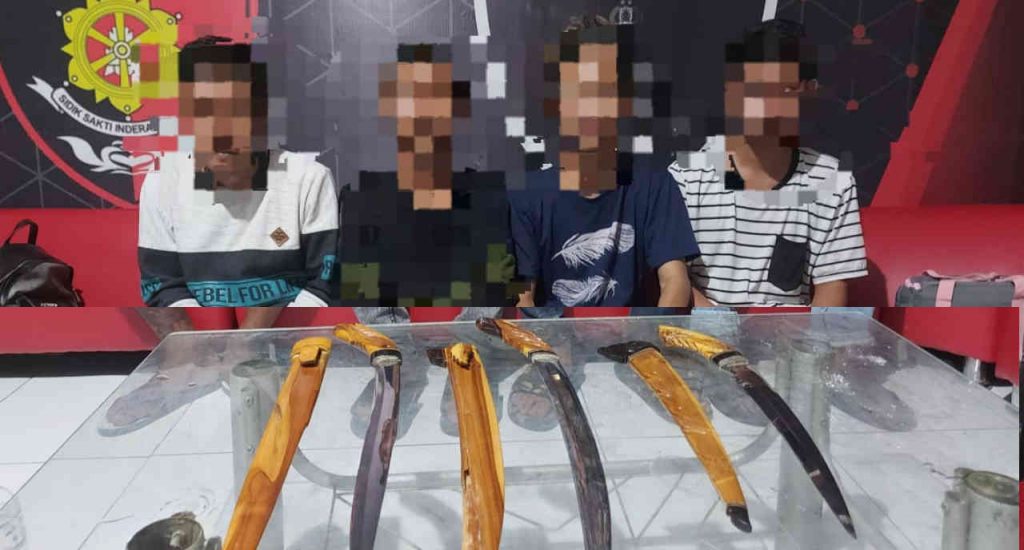 5 Pelaku Penganiayaan di Pasar Sentral Berhasil Dibekuk Polresta Gorontalo Kota