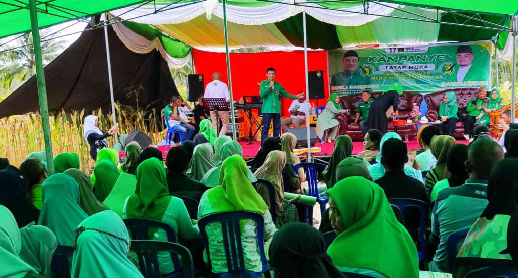 Gelar Kampanye Dialogis, Rusli: Rugi Tidak Pilih Sawaludin