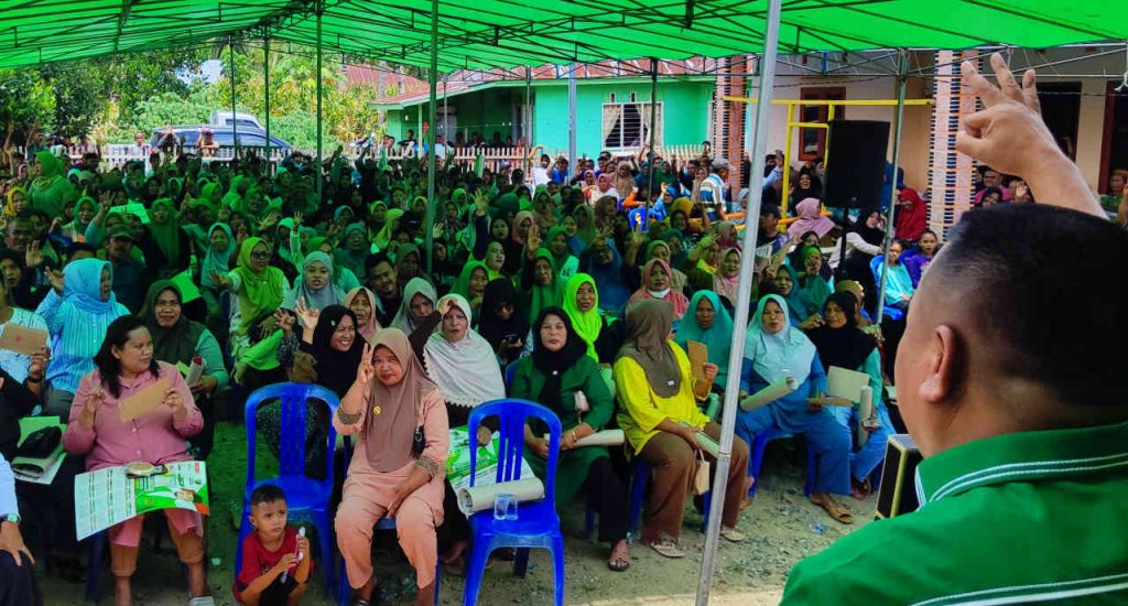 Di Kampanye Rusli Panigoro, Syam T. Ase: PPP Gorontalo Solid Memenangkan Sawaludin
