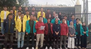 BEM Provinsi Gorontalo Bersama KIPP Deklarasi Relawan Pemantau Pemilu 2024