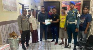 Polsek Pelabuhan Gorontalo Amankan 1.767 Bungkus Rokok Ilegal