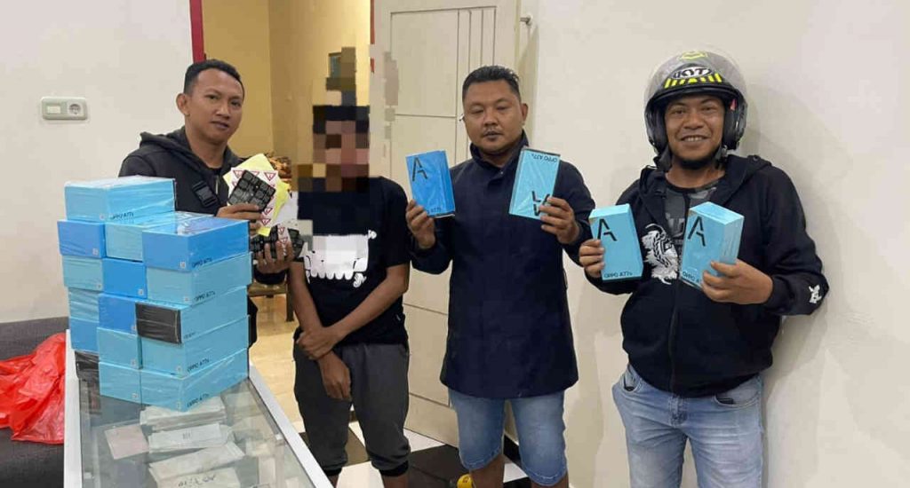 Jual Handphone Daur Ulang, Seorang Pria di Gorontalo Dibekuk Polisi