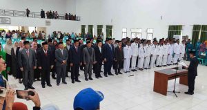 Bupati Gorontalo Lantik 75 Pejabat Pemkab, Berikut Nama dan Jabatan Mereka