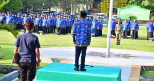 Pemkab Gorontalo Gelar Apel Kerja Pasca Lebaran Idul Fitri