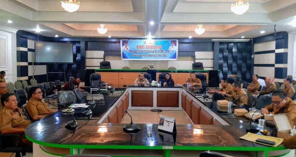 Bahas Pengendalian Inflasi, Bupati Gorontalo Rapat Bersama OPD