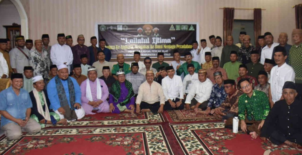 Sekda Kabupaten Gorontalo Hadiri Lailatul Ijtima Pagar Nusa
