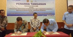 Penanganan Masalah Hukum, Perumda Tirta Limutu Teken MoU dengan Kejari Kabupaten Gorontalo
