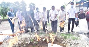 Hadiri Pemusnahan Babuk di Kejari Kabupaten Gorontalo, Ini Kata Nawir Tondako