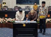DPRD Kabupaten Gorontalo Gelar Paripurna Persetujuan Ranperda Pertanggungjawaban APBD 2023